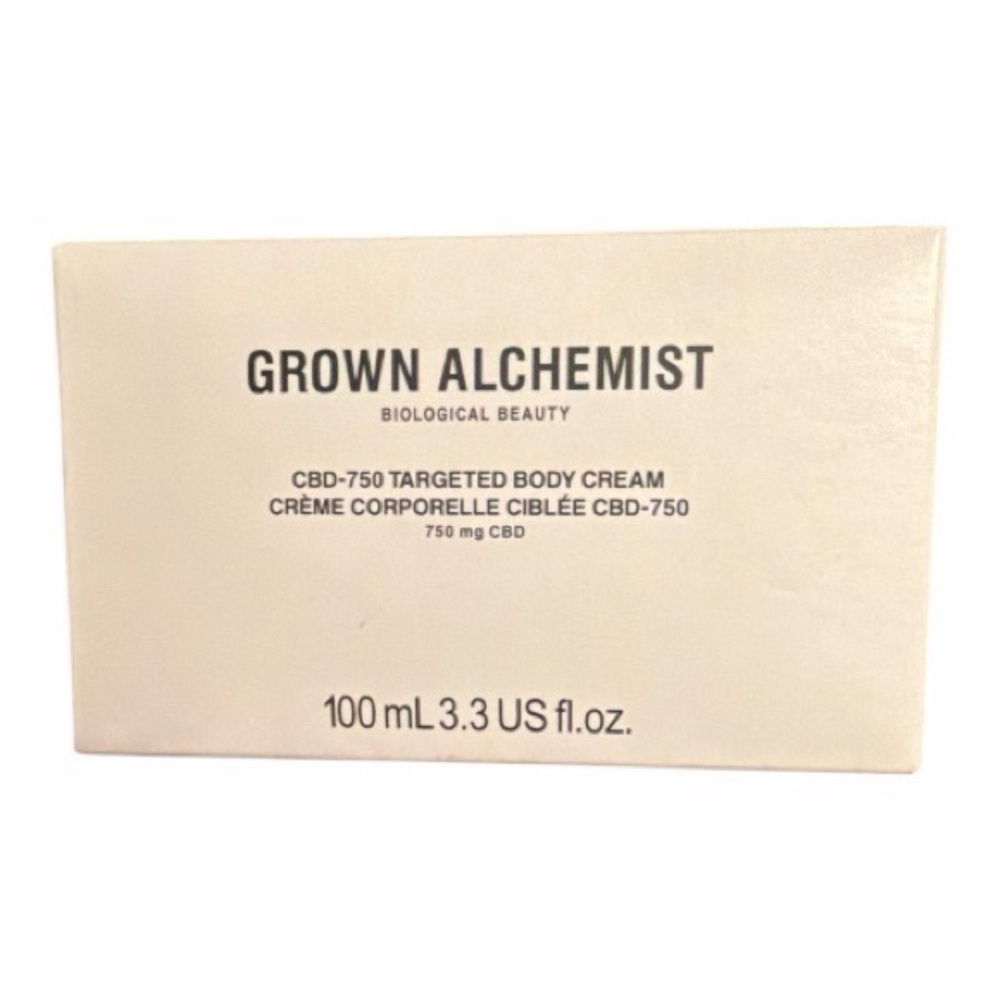 Grown Alchemist CBD-750 Targeted Body Cream | Boxed | New